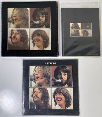 Lot 124 - THE BEATLES - LET IT BE BOX LP w/ BOOKLET (PXS 1)