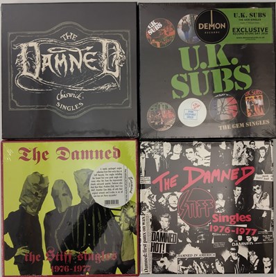 Lot 668 - THE DAMNED/ UK SUBS - NEW & SEALED 7" BOX SETS