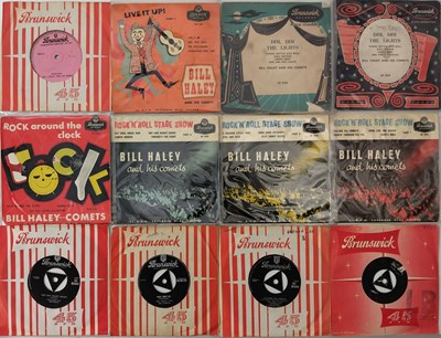 Lot 672 - BILL HALEY - 7" PACK (INC RARITIES)