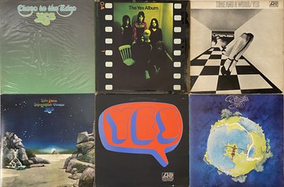 Lot 696 - YES - LP PACK (INC PLUM/ RED ORIGINALS)