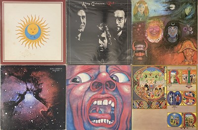 Lot 698 - KING CRIMSON - LP PACK (INC ORIGINALS)