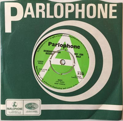 Lot 143 - DEEP PURPLE - HUSH! 7" (ORIGINAL UK PROMO - PARLOPHONE R 5708)