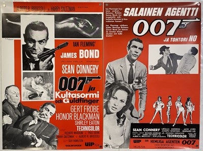 Lot 80 - JAMES BOND - PAIR OF FINNISH ISSUED FILM POSTERS.
