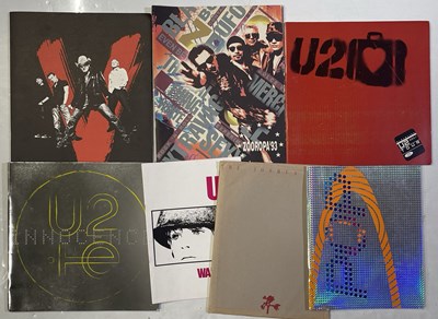 Lot 112 - U2 - TOUR PROGRAMME COLLECTION.