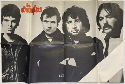 Lot 172 - THE STRANGLERS - ORIGINAL C 1977 UNITED ARTISTS PROMOTIONAL POSTER.