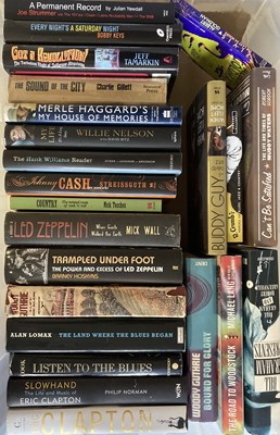 Lot 62 - MUSIC BOOK ARCHIVE INC SOME RARE AND SIGNED TITLES.
