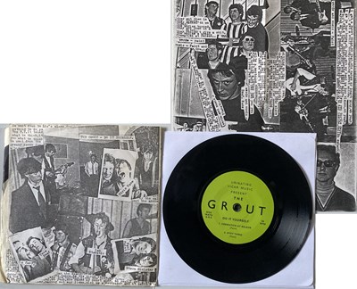 Lot 146 - THE GROUT - DO IT YOURSELF EP (ORIGINAL UK PRESSING - URINATING VICAR MUSIC - GR)