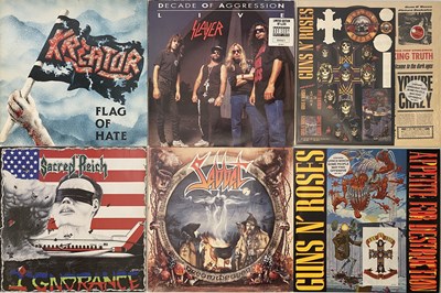 Lot 631 - HEAVY ROCK AND METAL - LP COLLECTION (INC RARITIES)