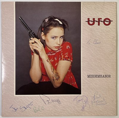 Lot 284 - UFO - A FULLY SIGNED LP.