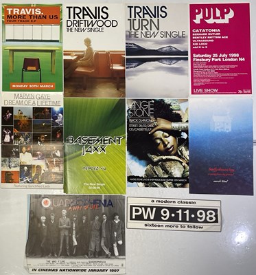 Lot 200 - 1990S AND 00S INDIE PROMO POSTER COLLECTION.