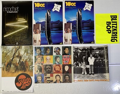 Lot 184 - 1970S ARTISTS - POSTER COLLECTION INC IAN DURY / THE WHO.