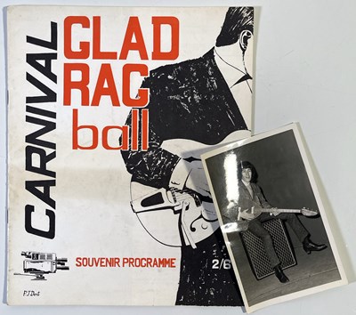 Lot 329 - THE ROLLING STONES - ORIGINAL 1964 GLAD RAG BALL PROGRAMME.