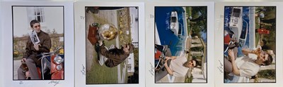 Lot 435 - OASIS - MICHAEL SPENCER JONES SIGNED PHOTO PRINTS.