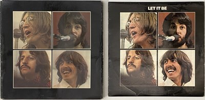 Lot 654 - THE BEATLES - LET IT BE BOX LP w/ BOOKLET (PXS 1)