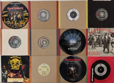 Lot 661 - HEAVY ROCK & METAL - 7" COLLECTION (INC PIC DISCS/ COLOURED VINYL)