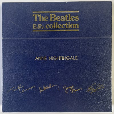Lot 338 - THE BEATLES - ANNIE'S PERSONALISED COPY OF THE 'EP COLLECTION' BOXSET.