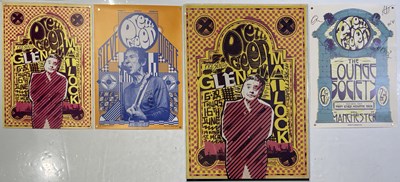 Lot 285 - PUNK INTEREST - SEX PISTOLS / BUZZCOCKS - GLEN MATLOCK / STEVE DIGGLE SIGNED POSTERS.