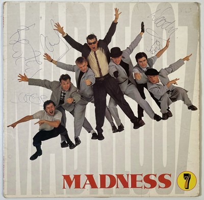 Lot 287 - MADNESS - A SIGNED LP.