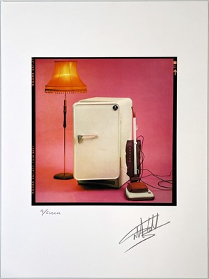 Lot 478 - THE CURE - MARTYN GODDARD THREE IMAGINARY BOYS ARTIST PROOF PRINT.