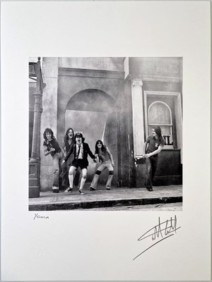 Lot 465 - AC/DC - MARTYN GODDARD ARTIST PROOF PRINT.