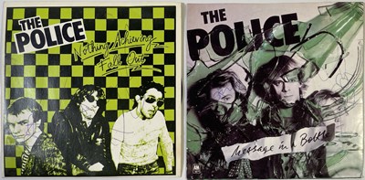 Lot 300 - THE POLICE - TWO SIGNED 7" SINGLES.
