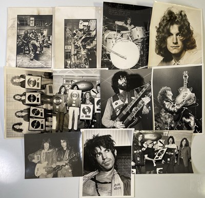 Lot 405 - LED ZEPPELIN - ORIGINAL VINTAGE PRESS / PROMO PHOTO COLLECTION INC PENNIE SMITH.