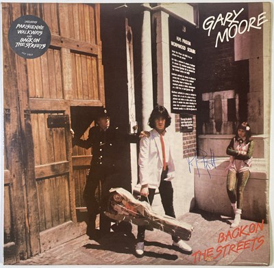 Lot 318 - THIN LIZZY INTEREST - PHIL LYNOTT SIGNED GARY MOORE LP.