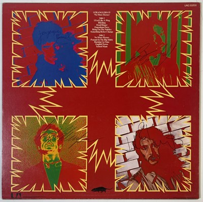 Lot 321 - THE STRANGLERS - FULLY SIGNED COPY OF 'NO MORE HEROES'.