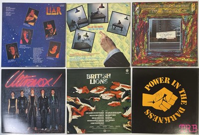 Lot 324 - SIGNED LP SLEEVES INC ULTRAVOX.