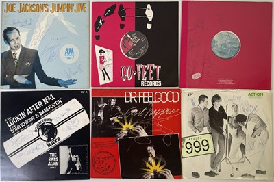 Lot 326 - PUNK / NEW WAVE / INDIE - SIGNED SLEEVES.