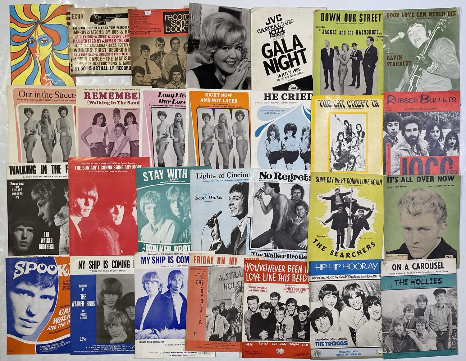 Lot 59 - SHEET MUSIC COLLECTION - 1960S.