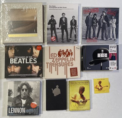 Lot 96 - COLLECTABLE BOOKS INC BEATLES / LED ZEPPELIN.