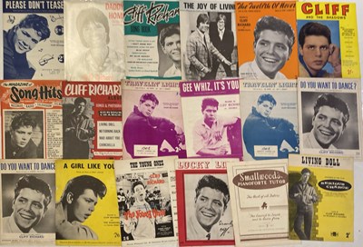 Lot 62 - CLIFF RICHARD - COLLECTION OF ORIGINAL C 50S/60S MEMORABILIA.