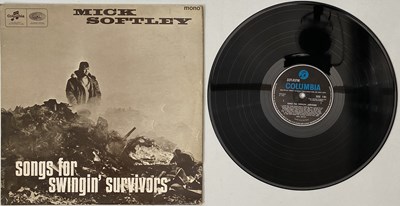 Lot 886 - MICK SOFTLEY - SONGS FOR SWINGIN' SURVIVORS LP (33SX 1781 - ORIGINAL UK PRESSING)