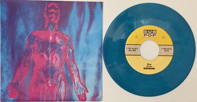Lot 894 - NIRVANA - SLIVER 7" (SP73 - 'BLUE/TEAL OPAQUE' EDITION)