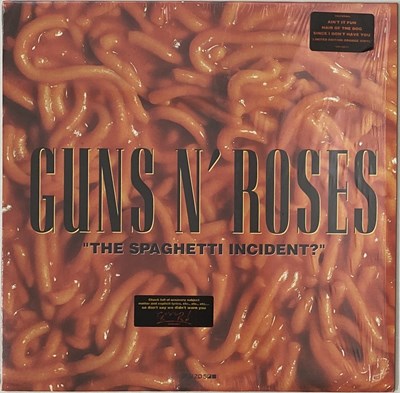 Lot 897 - GUNS 'N' ROSES - THE SPAGHETTI INCIDENT? LP (GEF-24617 - ORIGINAL STERLING ORANGE STAMPED)