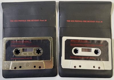 Lot 551 - FACTORY RECORDS - THE SEX PISTOLS - PAIR OF FACTORY RECORDS CASSETTES.