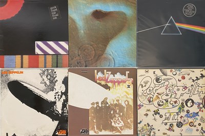 Lot 903 - PINK FLOYD / LED ZEPPELIN - LP PACK