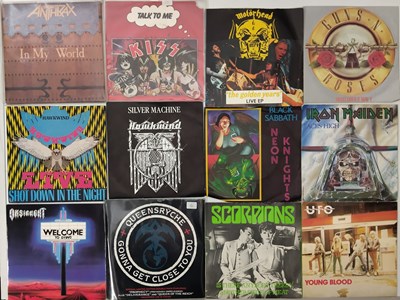 Lot 918 - ROCK, METAL, PROG, AND FOLK 7" COLLECTION