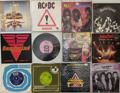Lot 919 - ROCK, METAL, PROG, AND FOLK 7" COLLECTION