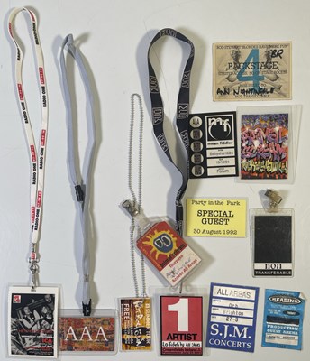 Lot 366 - AAA AND STAGE PASSES.