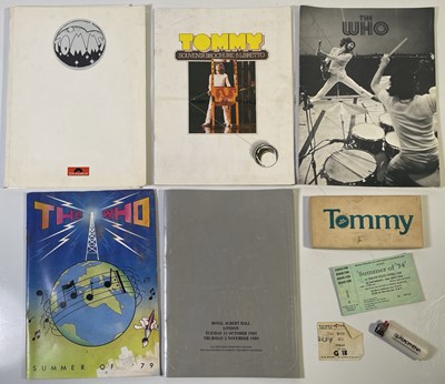 Lot 369 - THE WHO - MEMORABILIA COLLECTION INC 'TOMMY CIGARETTES'.