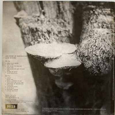 Lot 148 - LEAF HOUND - GROWERS OF MUSHROOM LP (ORIGINAL UK PRESSING - DECCA SKL-R 5094)