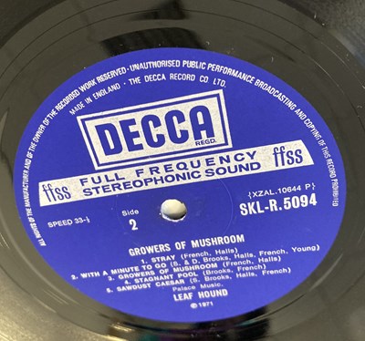 Lot 148 - LEAF HOUND - GROWERS OF MUSHROOM LP (ORIGINAL UK PRESSING - DECCA SKL-R 5094)