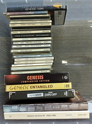 Lot 934 - GENESIS AND RELATED CD AND DVD COLLECTION