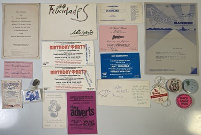 Lot 378 - INVITES / PASSES / MEMORABILIA - AWARDS / PRESS EVENTS ETC.