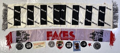 Lot 382 - 1970S/80S CONCERT / TOUR SCARVES AND PATCHES.