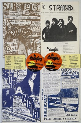 Lot 383 - THE STRANGLERS - ZINES AND MEMORABILIA.