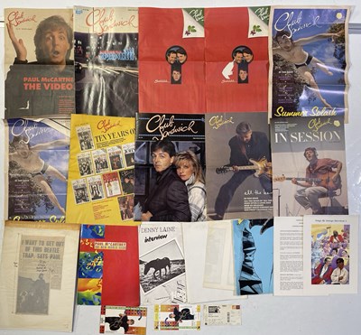Lot 388 - THE BEATLES - PAUL MCCARTNEY/WINGS RELATED MEMORABILIA.
