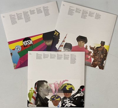 Lot 1003 - PET SHOP BOYS - POPART (THE HITS) LP BOX SET (UK ORIGINAL - PARLOPHONE - 593 8841)